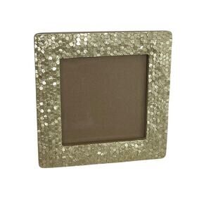 Max Studio Home Gold Mosaic Photo Frame 5.5 x 5.5 Square Tabletop
